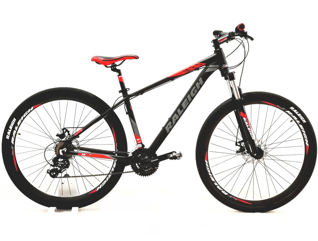 Bicicleta Raleigh 2.0 R29 - 19&quot;- Negro con  Rojo