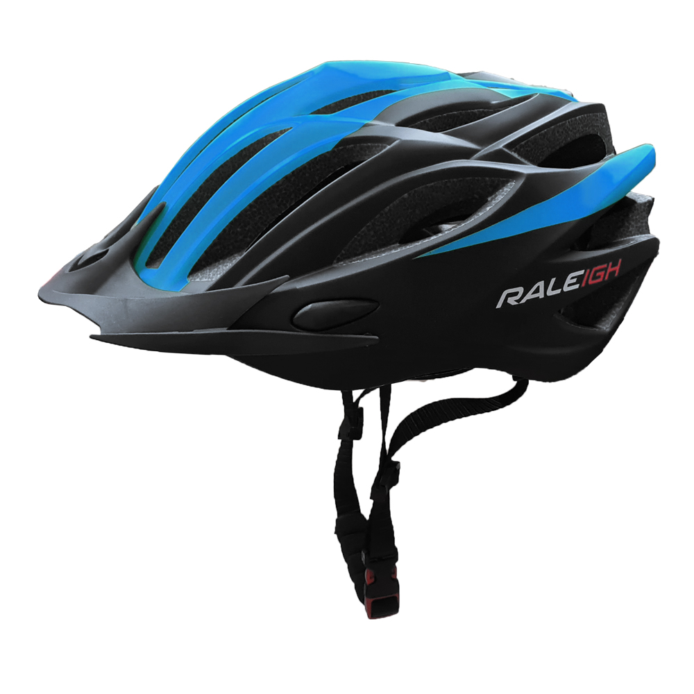 Casco In-Mould Hc-26 - 260Gr - 58/61 cm - 21 Ventil. Nrgro C/ Celeste Raleigh