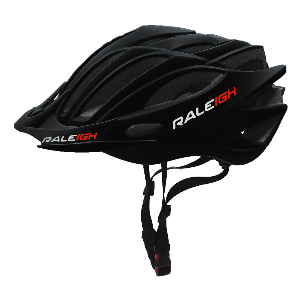 Casco In-Mould Hc-26 - 260Gr - 58/61 cm - 21 Ventil.Negro Mate Raleigh