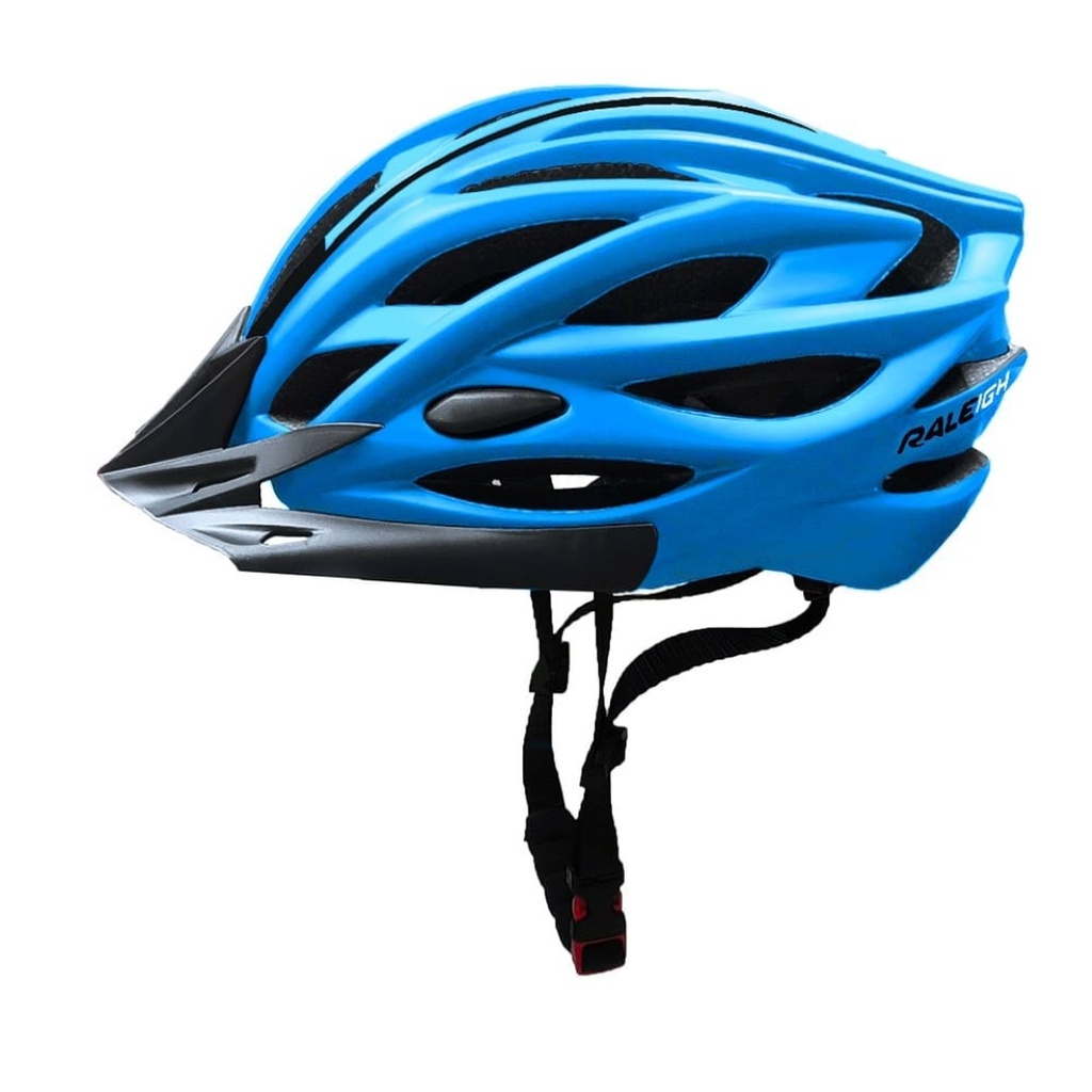 Casco In-Mould Hc-29 - 215Gr - 58/61 cm - 29 Ventil. -Azul Mate - Raleigh