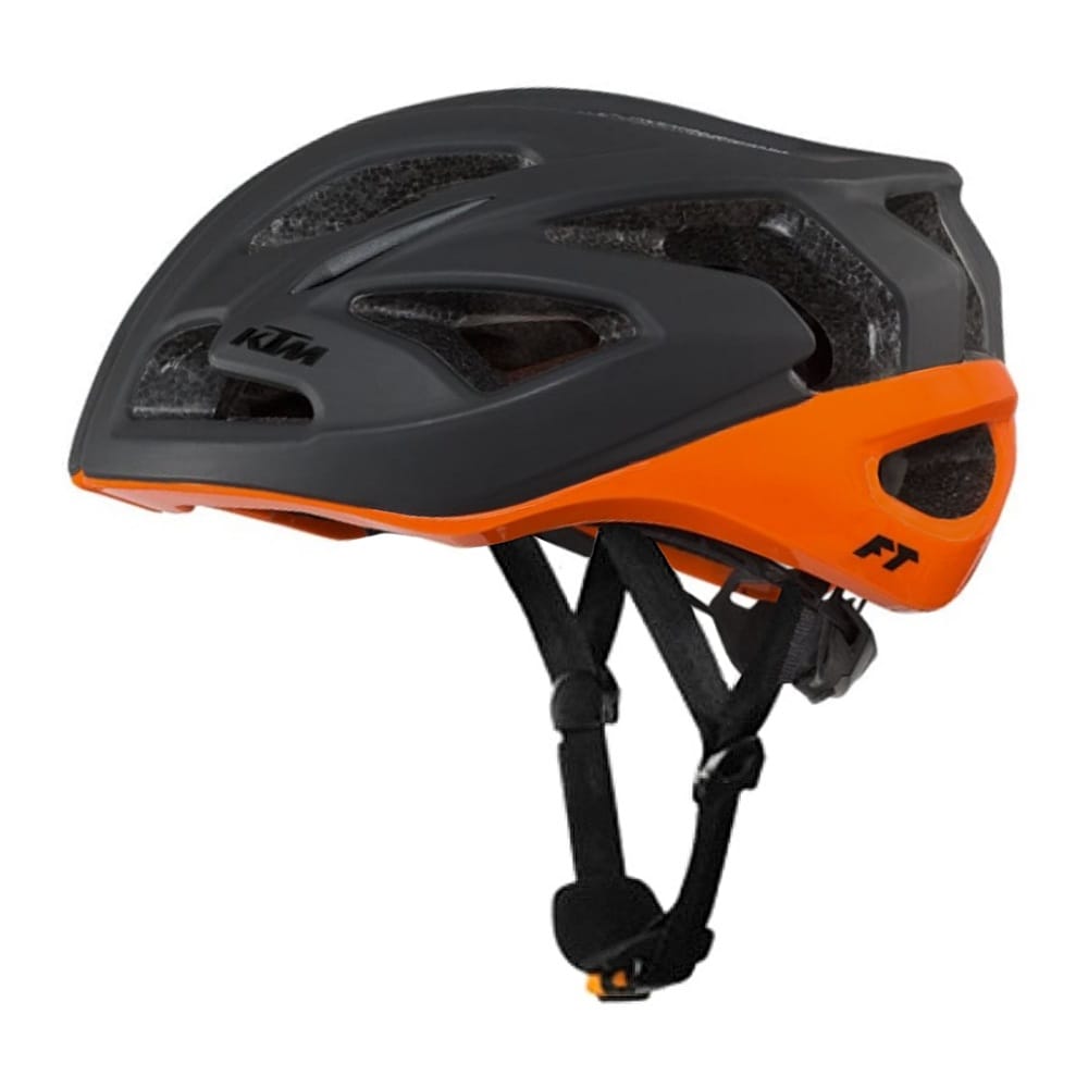 Casco Factory Team Mtb 235Gr-53/58 cm 17 Vent. Negro C/ Naranja - KTM