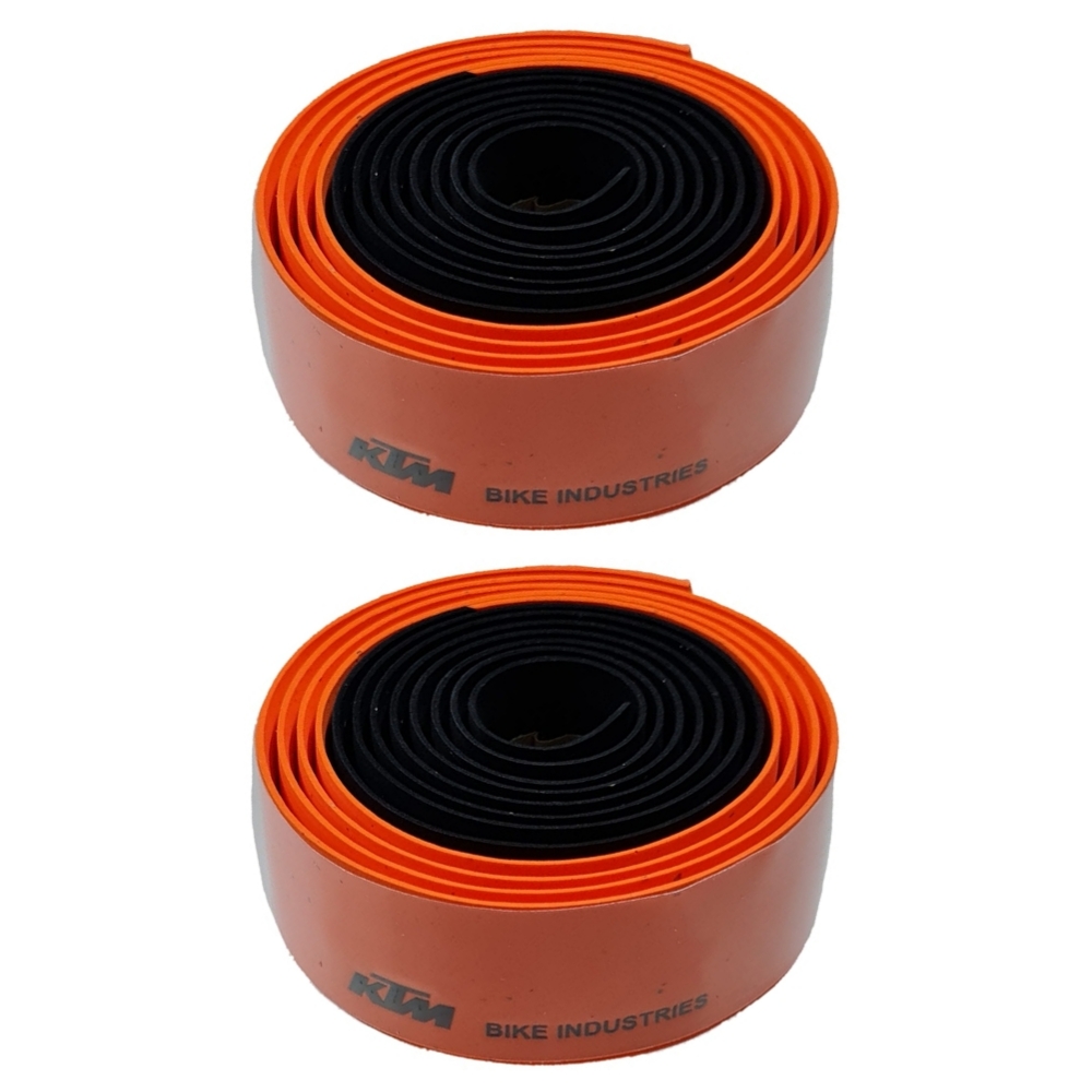 Cinta para Manubrio KTM Team-De Corcho Naranja-56Gr