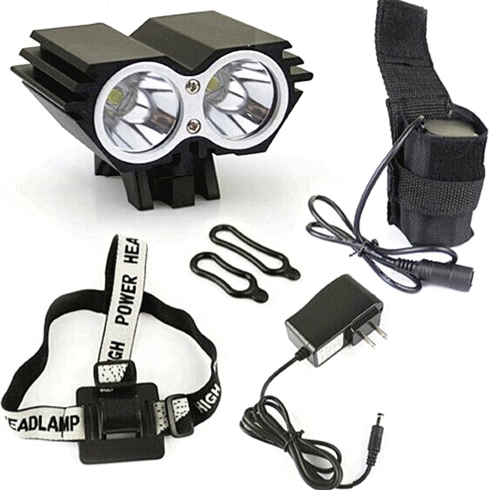 Luz Delantera 2000 Lumens Recargable