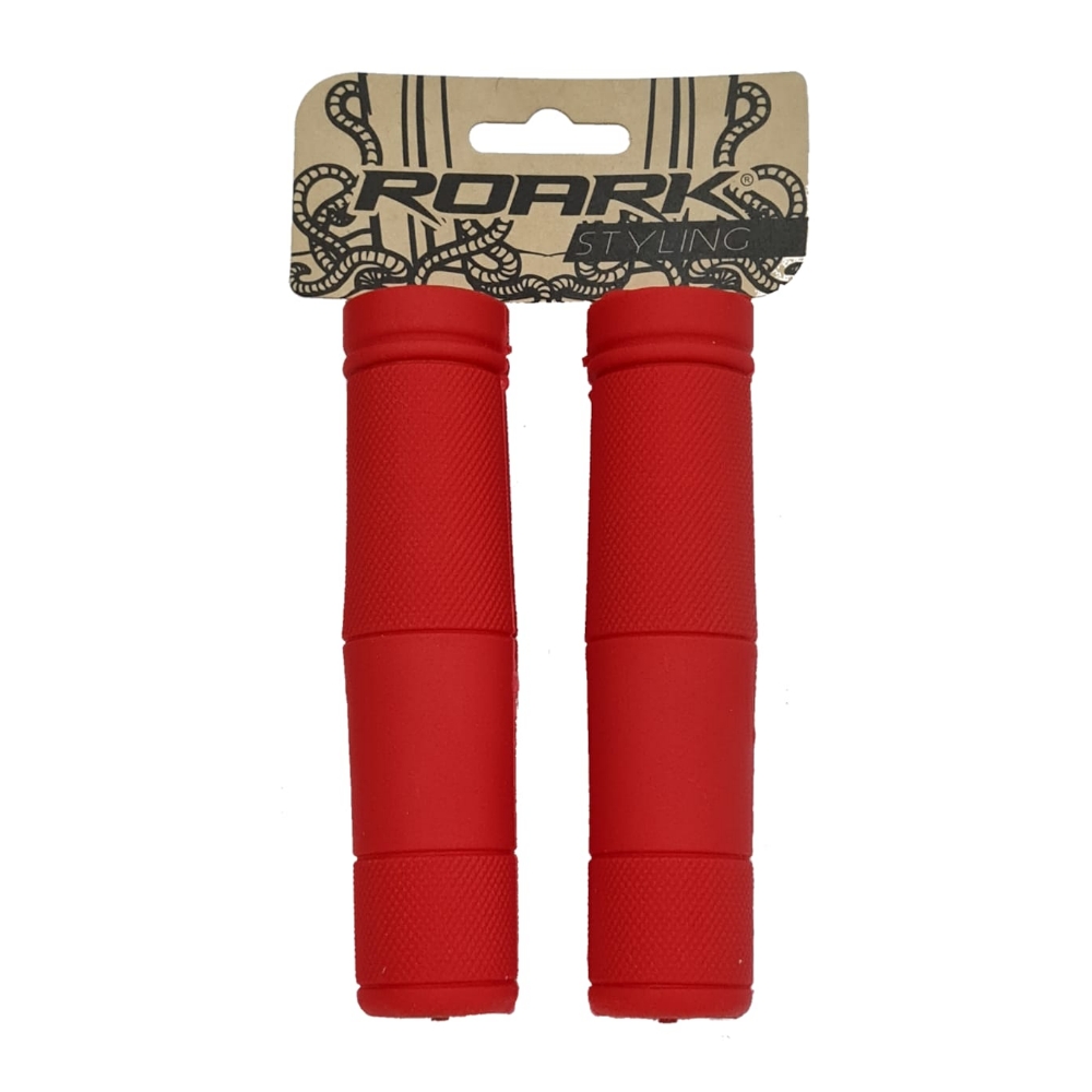 Puños Mtb / Paseo de Kraton Rojo - en Blister - Roark