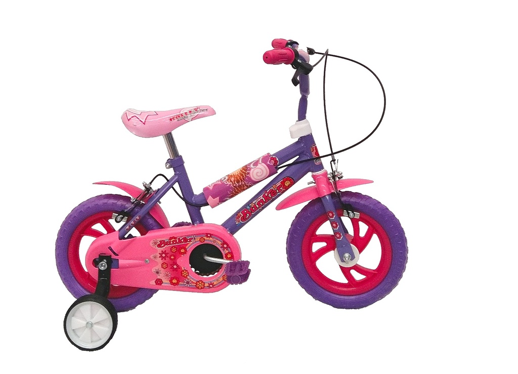 Bicicleta R12 Bmx Niña Cuadro Acero - Piñon Acero Ruedas Plasticas