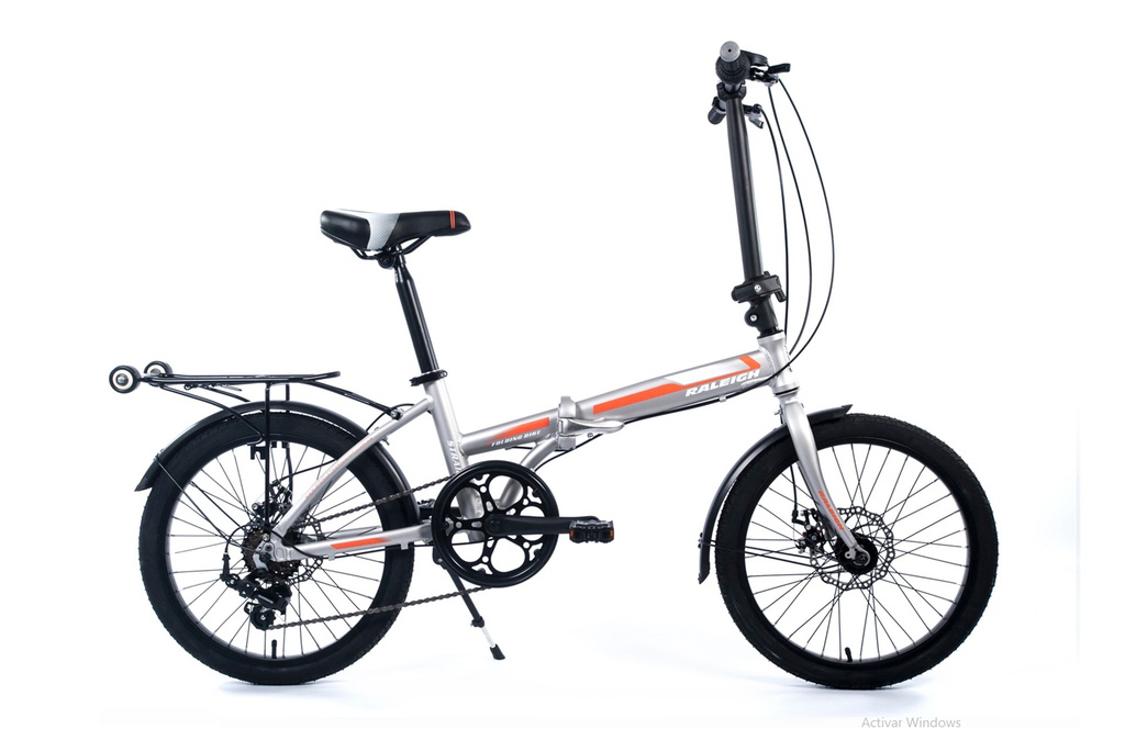 Bicicleta Raleigh Plegable R20 Straight 6V - Freno a Disco