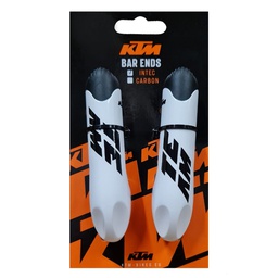 [11800-1KTM] Agarre de Potencia KTM Aluminio Blanco 83Gr 80mm