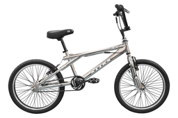 [56300] Bicicleta R20 Freestyle Economica Cromada