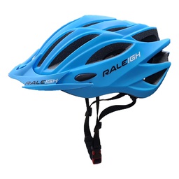 [18273-5] Casco In-Mould Hc- 26 -260Gr - 58/61 cm - 21 Ventil. Azul Mate - Raleigh