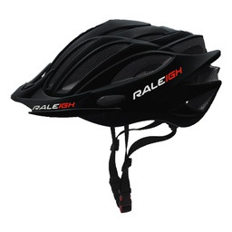 [18273-4] Casco In-Mould Hc-26 - 260Gr - 54/58 cm - 21 Ventil. Negro Mate - Raleigh