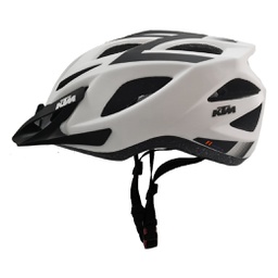 [18294-KTM] Casco Factory Line - 282Br - 58/62 cm - 21-Ventila. Blanco Mate C/ Negro - KTM