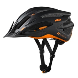 [18292-KTM] Casco Factory Team Mtb - 270Gr - 54/58 cm-19 Ventil.-Negro C/ Naranja - KTM