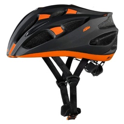 [18291-KTM] Casco Factory Team Road - 220Gr-58/62 cm-21 Ventil. Negro con Naranja - KTM