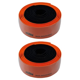 [11588-3KTM] Cinta para Manubrio KTM Team-De Corcho Naranja-56Gr