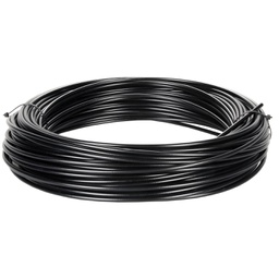 [12905] Funda de Freno Negro - Rollo 500 metros con Teflon Interior