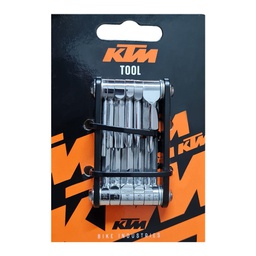 [18111-KTM] Herramienta KTM Micro 14 Plegable 14 en 1 Super Chata y de Alta Calidad