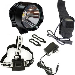 [17213B] Luz Delantera 1200 Lumens - Recargable con Bateria