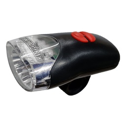 [17201B] Luz Delantera T/Zefal 3 Led C/Indicador De