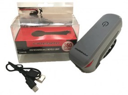 [17205B] Luz Delantera Led 350Lumens - Tactil - Recargable Usb - Fire Bird