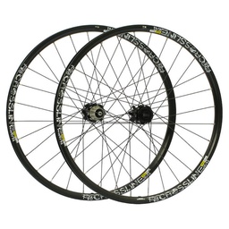 [13075L] Par de Ruedas Mavic Crossline Mtb - Eje Delantero de 20mm y Trasero de 9mm - 28 Rayos - para Disco de 6 Tornillo